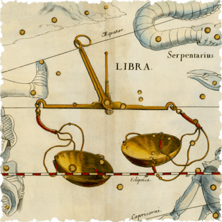 Constelația Libra (Balanța)