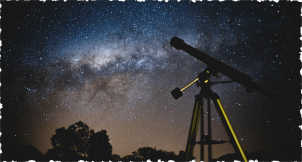 Telescop și Cer Înstelat
